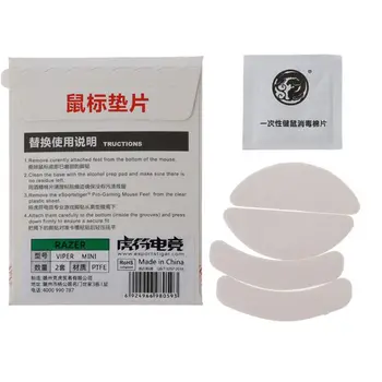 

2 Sets/pack Tiger Gaming Mouse Skates Feet For Razer Viper Mini Mouse Curve Edge