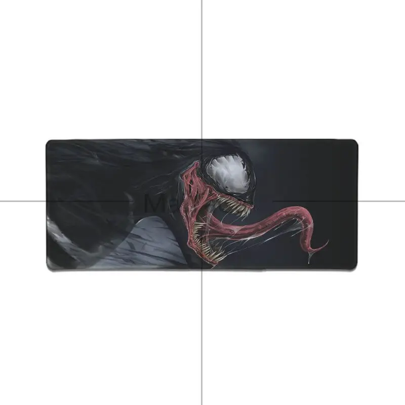 Maiyaca Marvel Venom резиновый коврик для мыши большой игровой коврик для мыши Коврик для мыши для ноутбука клавиатура скоростной коврик для стола коврик - Цвет: Lock Edge 30X90cm