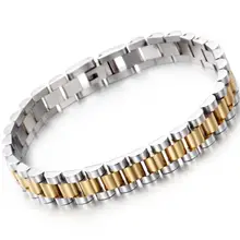 Старомодная шикарная 10 мм цепь браслет ювелирные изделия Для мужчин ремешок Стиль Для Мужчин's Браслеты никогда не увядает Золотые Цвет ювелирный аксессуар чехол для телефона на руку