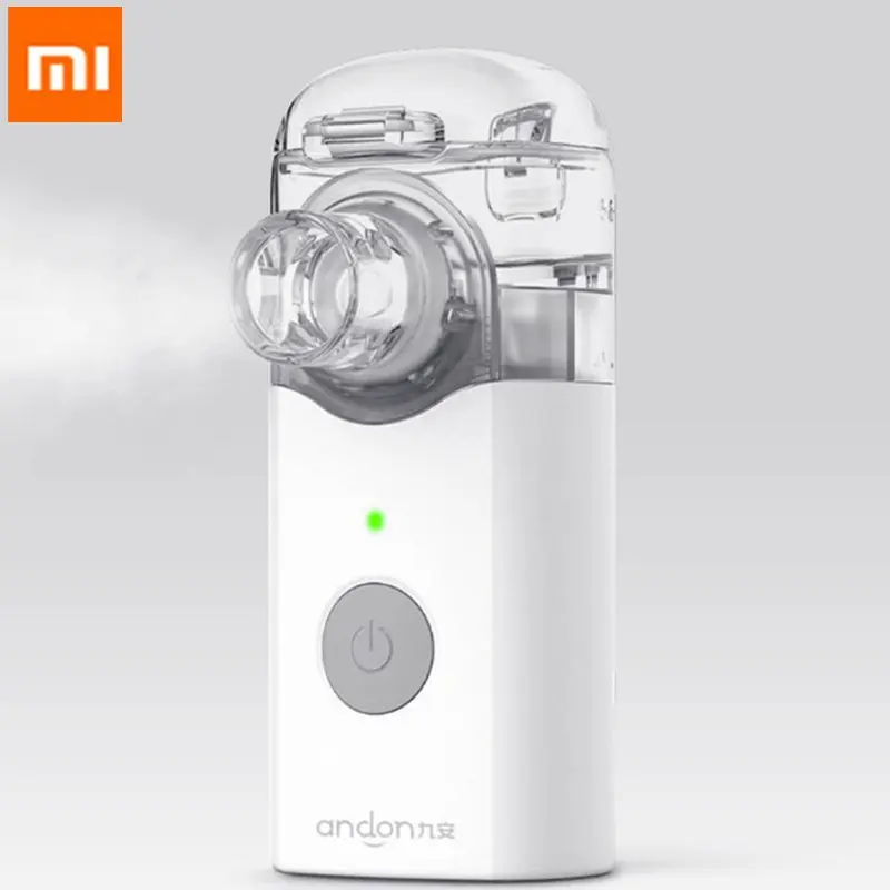 

Xiaomi Andon Nebulizer Mini Portable Silent Atomizer USB Battery Handheld 0.2ml/min Silent Humidifier Health Care Children Adult