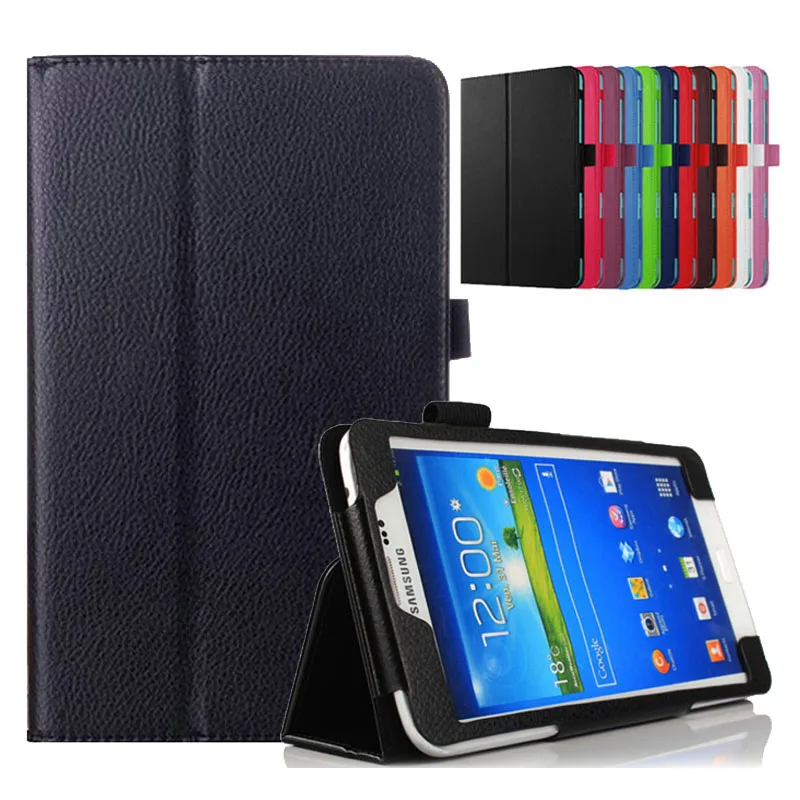 Solido Coque Per Samsung Galaxy Tab 4 7.0 Sm-T230 T231 T235 Custodia Smart Magnetic Auto-Sleep Pu Stand Per Samsung Tab 4 T230 Cover