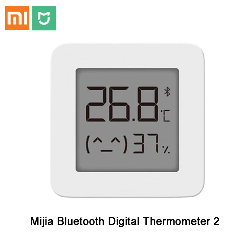 Цифровой Bluetooth-термометр XIAOMI Mijia 2 беспроводной умный измеритель влажности и