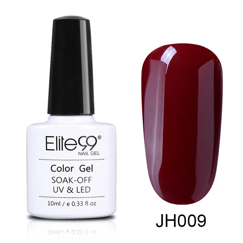 Elite99 лак для ногтей винно-Красного цвета серия Гель лак для ногтей отмачиваемый матовый эффект УФ гель Гибридный лак Полупостоянный маникюр - Цвет: JH009