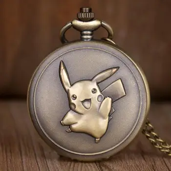 

2019 Antique Carving Steampunk Quartz Pocket Watches Retro Bronze Necklace Chain Pendant Pocket Watches Gift for Womens Mens