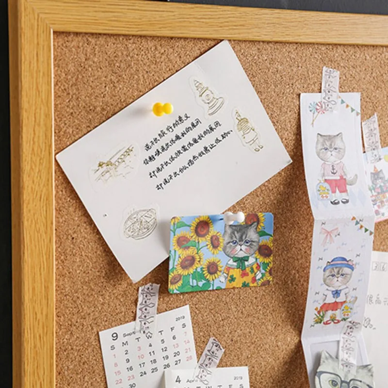 Super Sale 3329 Decorative Board With Frame Cork Board Message