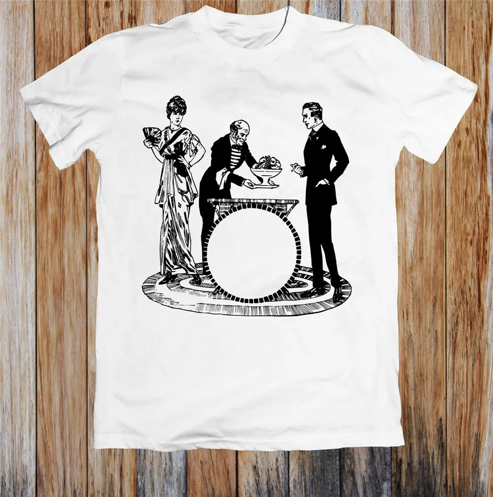 Rich People And Servant Unisex T Shirt Trendy Streetwear Tee | Мужская одежда