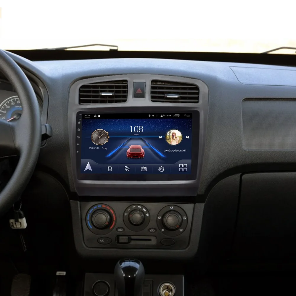 Сенсорный ips экран автомобильный gps головное устройство радио для Dongfeng DFSK Glory 330 android 8,1 Мультимедиа bluetooth магнитофон навигация