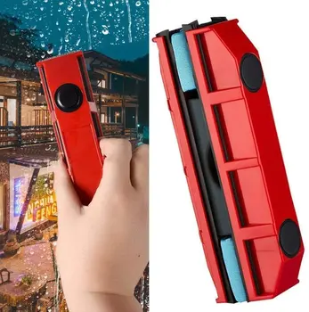

Manual magnetic window cleaner Double-sided wiper Window wash brush Household cleaning tool Double-sided magnetic glass cleaner