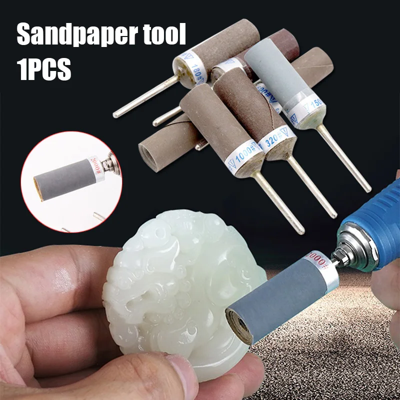 Sandpaper Sticks Cylinder Abrasive Polishing Grinding Wet Dry Sandpaper