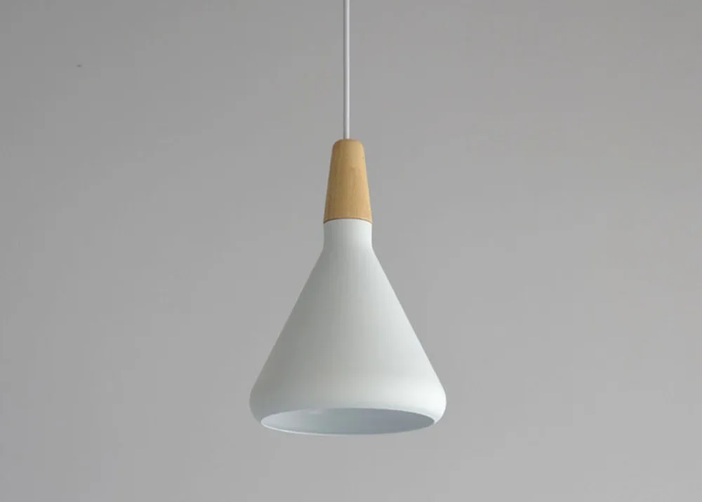 Luminária minimalista e27 com lâmpada estilo loft,