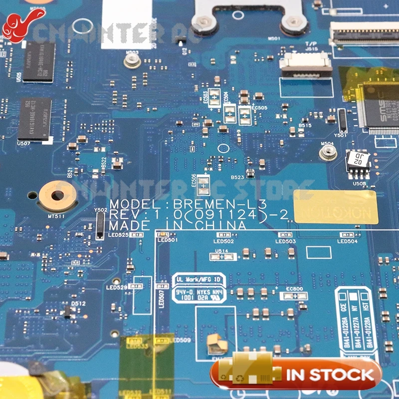 NOKOTION для samsung NP-R530 R530 Материнская плата ноутбука BA92-06345A BA92-06345B BA41-01227A материнская плата GT310M GPU ЦП
