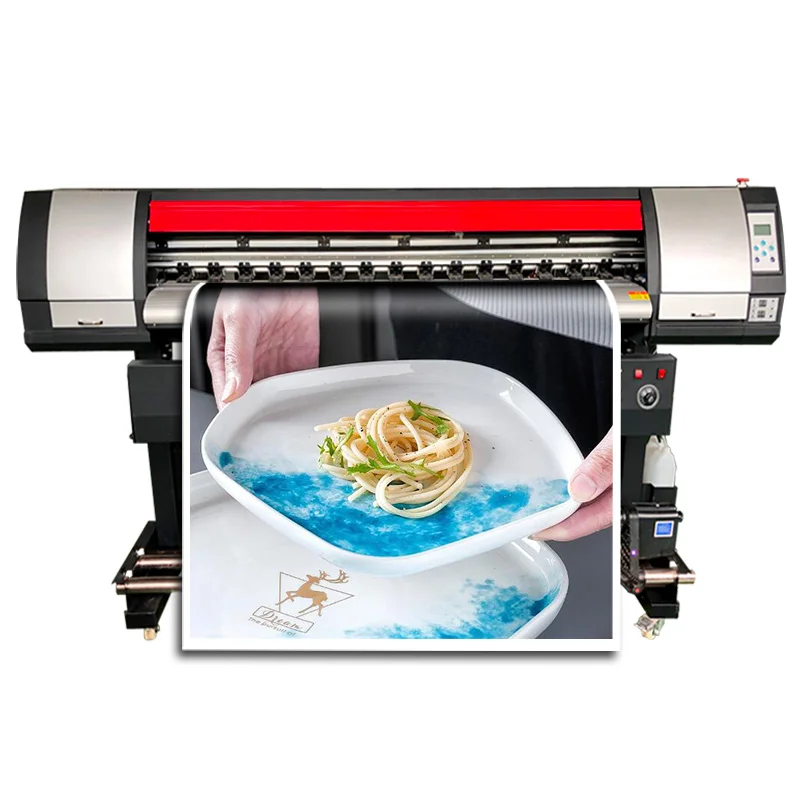 

Inkjet Printer Large Format Digital CMYK Color Printing Machine for Textile Fabric 160cm Sublimation Printer Machine