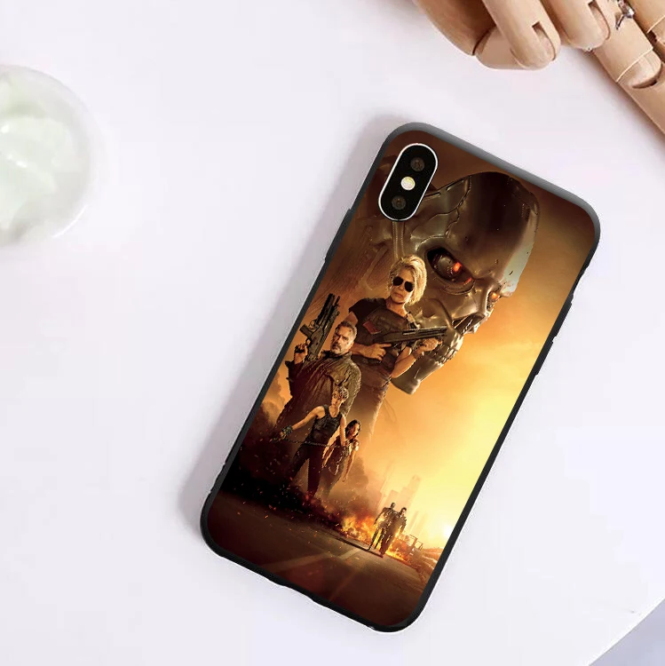 Чехол Terminator Dark Fate Arnold Schwarzenegger для iPhone 11 pro XR 7 Plus, силиконовый чехол для телефона для iPhone 6S 8Plus XS Max, чехол - Цвет: HSR-23609