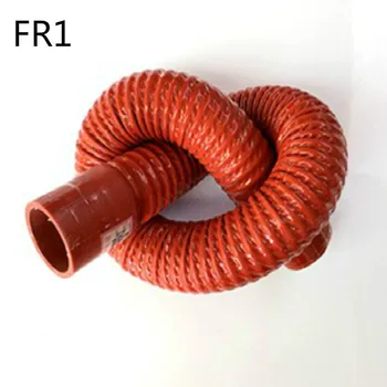 

FR1 silicone hose intercooler silicon turbo hose silicone intake hose Corrugated pipe with steel wire inner diameter 38-65mm
