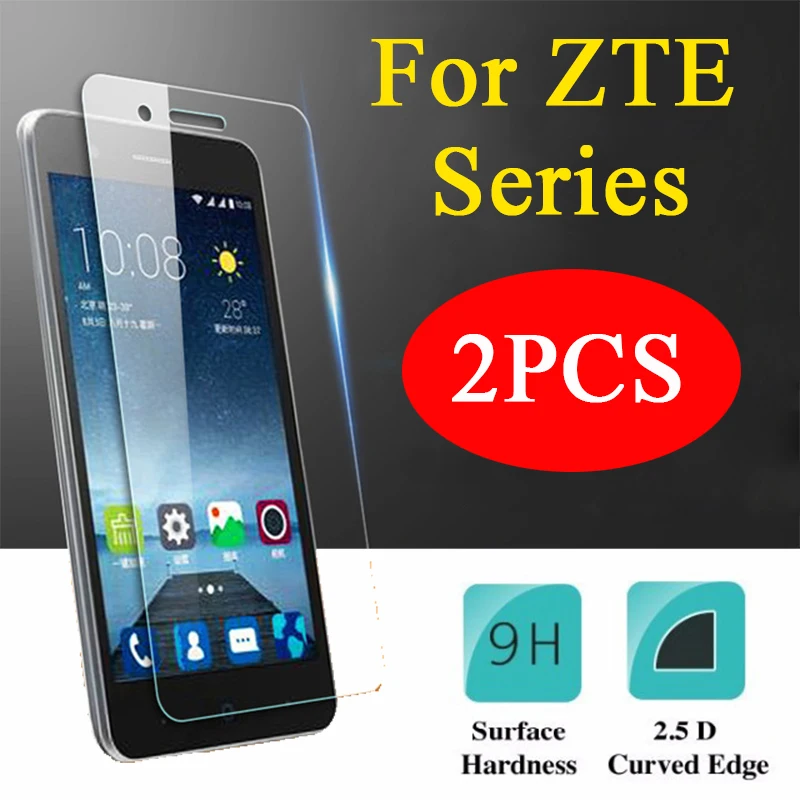 Защитный Стекло на zte A512 A6 A510 A520 A601 A610 лезвие плюс Axon 9 Pro 7 мини A1 A452 6 512 601 Экран протектор 5