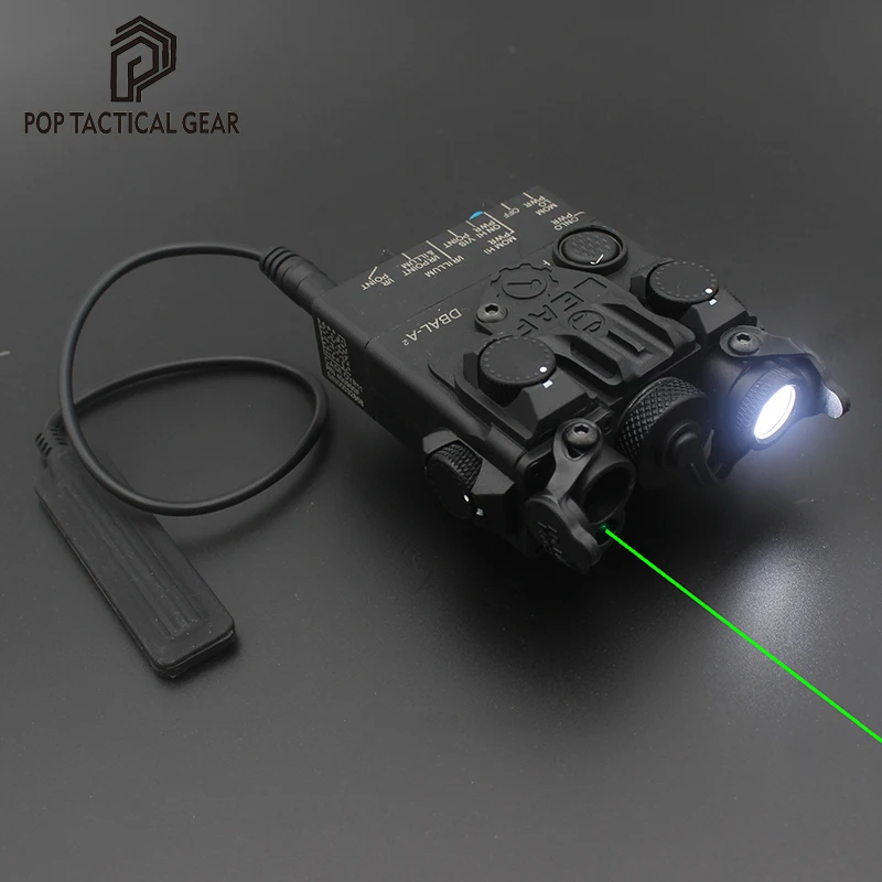DBAL A2 PEQ 15 Dual Beam Aiming Laser For Airsoft Fit 20mm Picatinny Rail Nylon 2021 Ver. | Спорт и развлечения