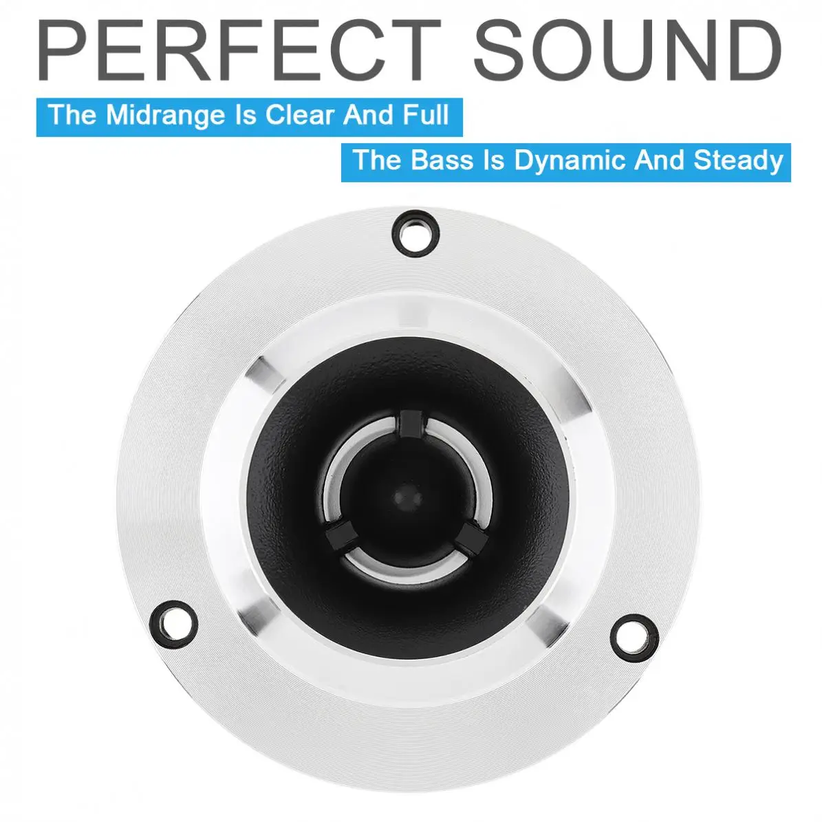 2pcs 4 Inch 1500W 12V Universal Car Auto Tweeter with Capacitor for Vehicle Auto Cars Stereo Modified