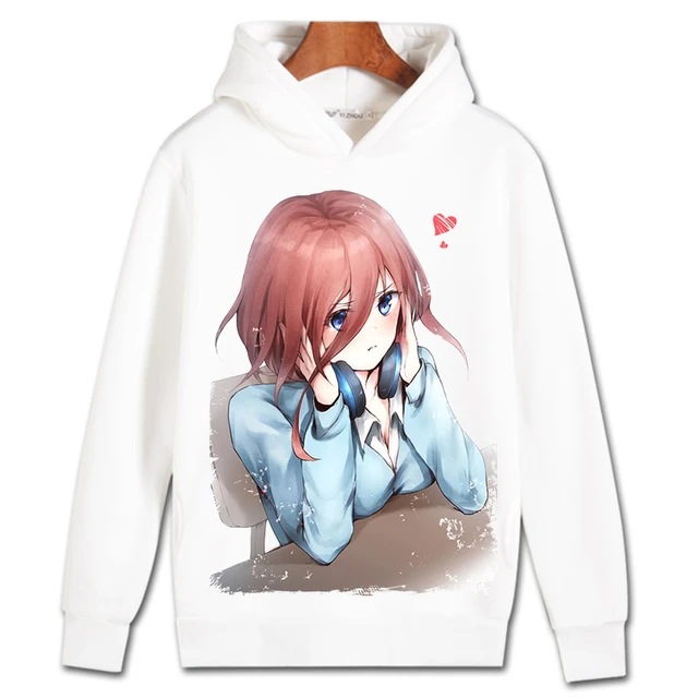 💛💜💙💚❤️ 🌸🌸🌸🌸🌸 The Quintessential Quintuplets x MAYLA ICONIQUE  HOODIE 💚Yotsuba Nakano💚 🌸🌸🌸🌸🌸 【Theme】 ＼Let's match them…