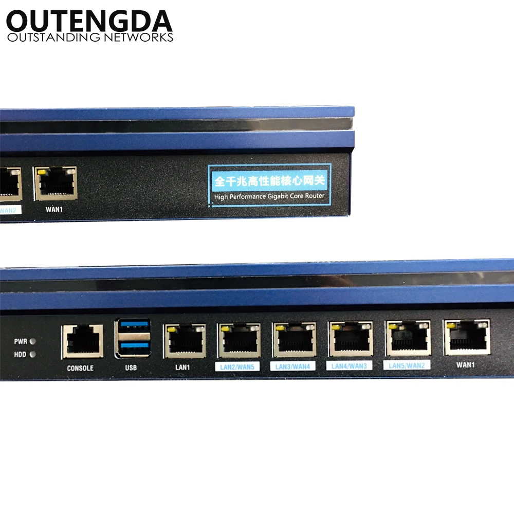 Full Gigabit Highspecification Enterprise MultiWAN Commercial Router