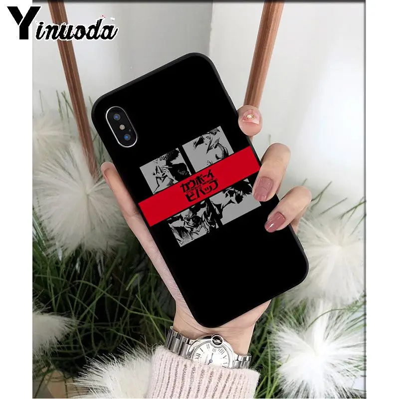 Yinuoda ковбойский Бибоп See You Space TPU Мягкий силиконовый чехол для телефона iPhone 5 5Sx 6 7plus 8 8Plus X XS MAX XR