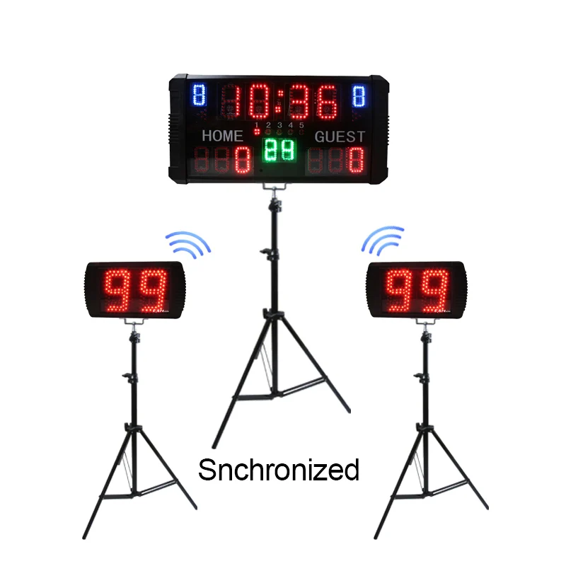 Digital Scoreboard Sports Basketball Scoreboard Electronic Scoreboard Ganxin Timers