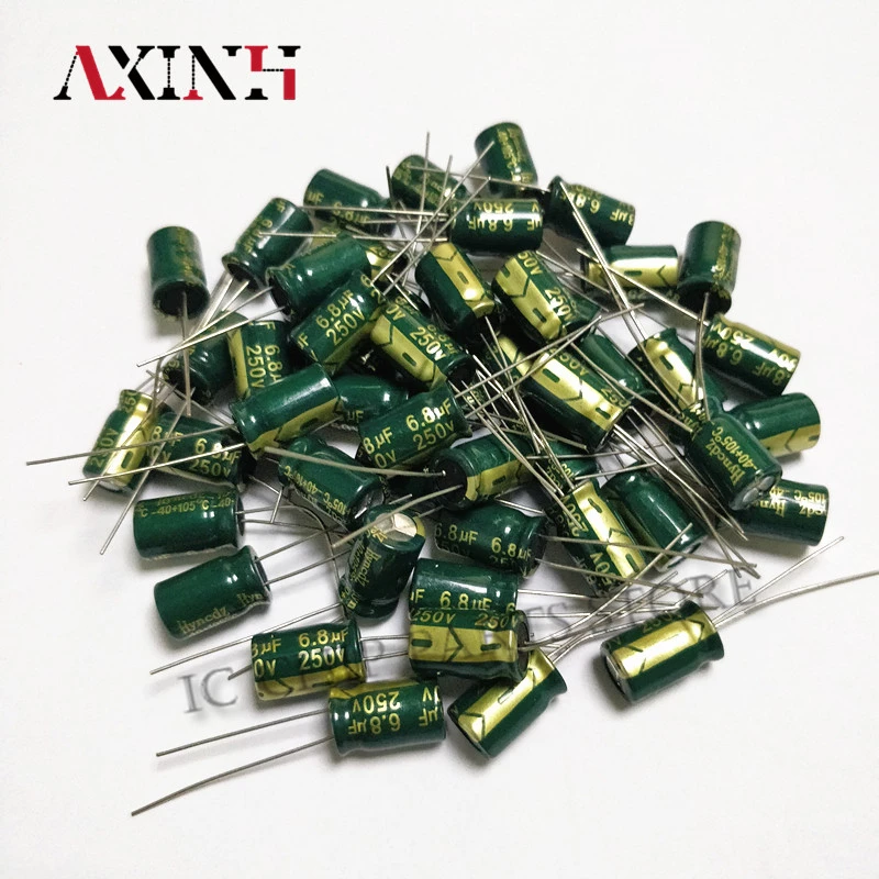 6.8UF 250V 8*12mm Electrolytic capacitor 50pcs Higt quality DIP 6.8UF 250V Electrolytic capacitor NEW in stock 50pcs lot ltc4054es5 4 2 ltc4054es5 ltc4054 lth7 sot 23 5 in stock