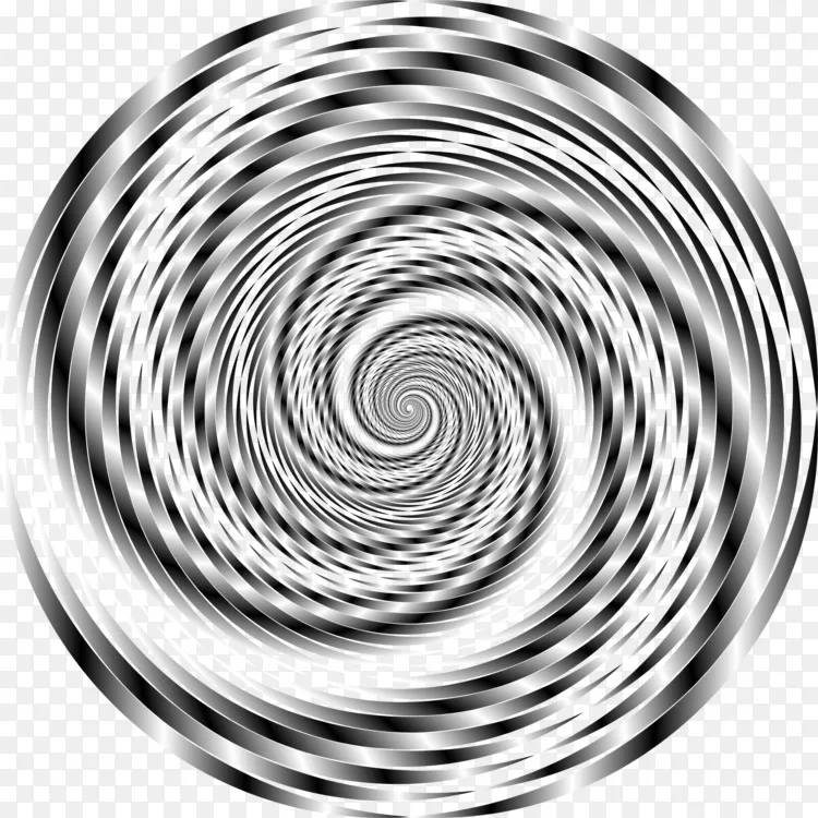 黑白摄影剪贴画.漩涡
