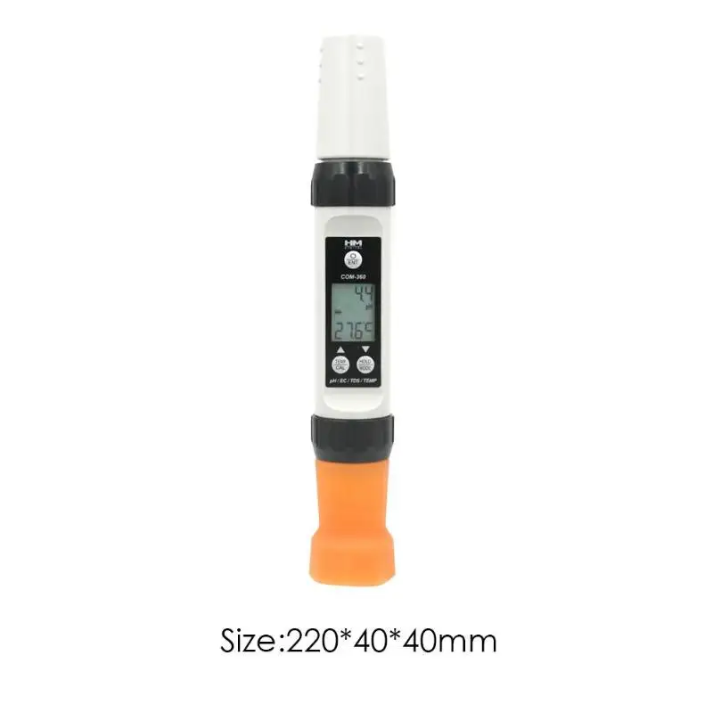 HM COM-360 PH/TDS/EC/Temp Meter 4 в 1 тестер качества воды