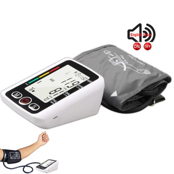 

BP Blood Pressure Monitor Heart Beat Rate Pulse Meter machine Tonometer pulsometer Automatic sphygmomanometer Digital Up Arm