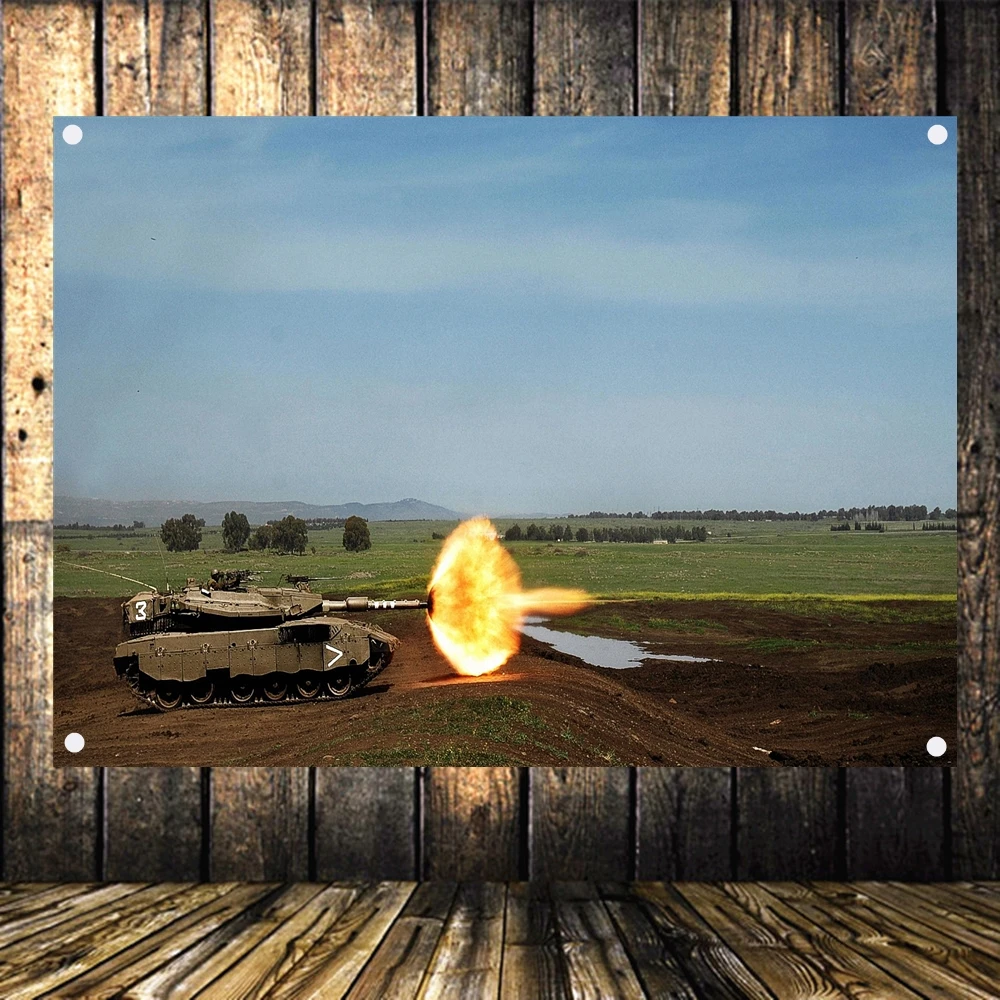 Современное оружие войны танк бронированный автомобиль Panzer военный плакат флаг