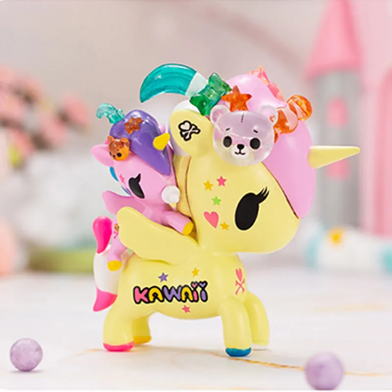 

Blind Box Toys Original Tokidoki Bambino Unicorn Baby Surprise Guess Bag Anime Figure Caja Ciega Desktop Model Birthday Gift