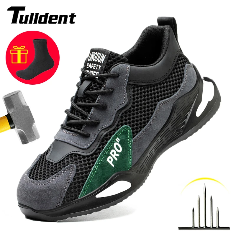 Safety Work Shoes Construction Men Outdoor Steel Toe Cap Shoes Men Puncture Proof Lightweight Safety Boots safety shoes,men shoes