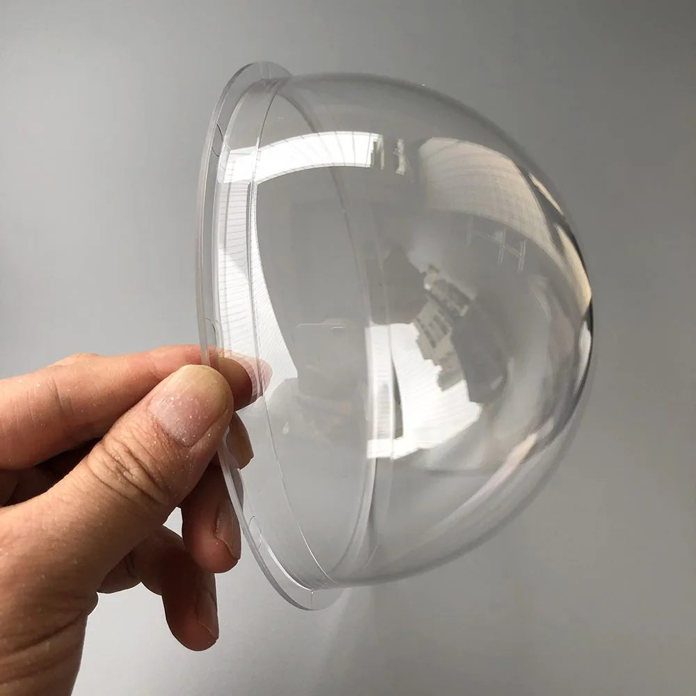 Security Camera Cover Indoor Outdoor Acrylic Clear Dome 162x85mm High Speed PTZ Dome Security Surveillance CCTV Camera Housing Case Lens Cap