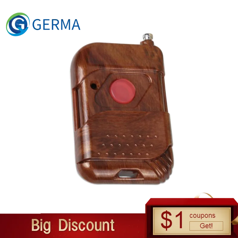 

GERMA 433 Mhz Universal Wireless Remote Control Learning Code 433Mhz Transmitter For Gate Garage Opener Electric Door Fob Key