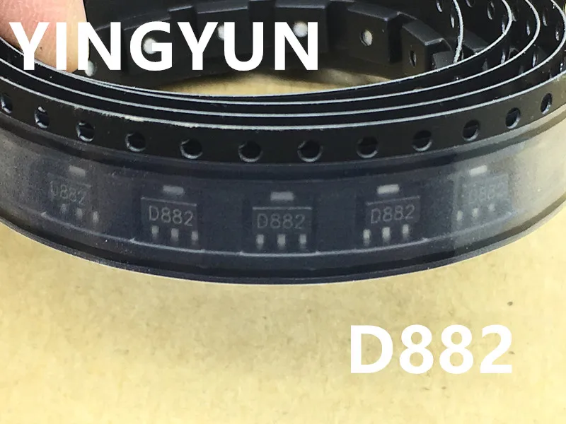 20 шт./лот 2SD882 D882 SMD транзистор 2A Высокоточный SOT89 новый оригинальный|Инструменты