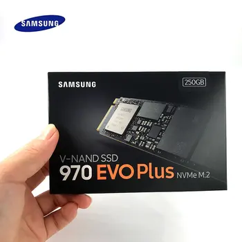 

SAMSUNG SSD M.2 250GB 500GB 1TB 970 EVO Plus NVMe Internal Solid State Drive Hard Disk M2 2280 TLC PCIe Gen 3.0 x 4, NVMe 1.3