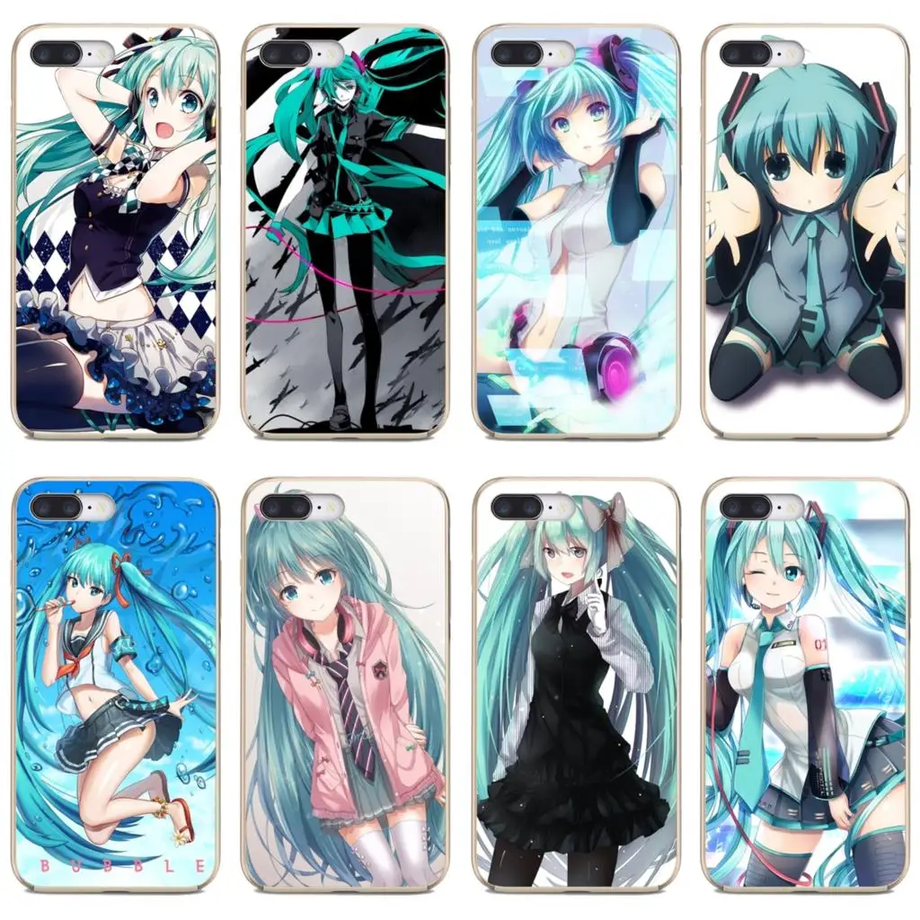 Чехлы для телефонов с героями аниме-девушки-хацуне-Мику-Вокалоид Xiaomi mi Redmi Note 3 4 4X 5