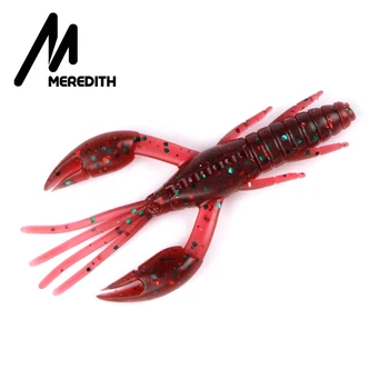 

MEREDITH Fishing Lures DoliveCraw 8cm/7.7g 5pcs Craws WORM Soft Lures Fishing Soft Bait Shrimp Bass Bait Peche Gear