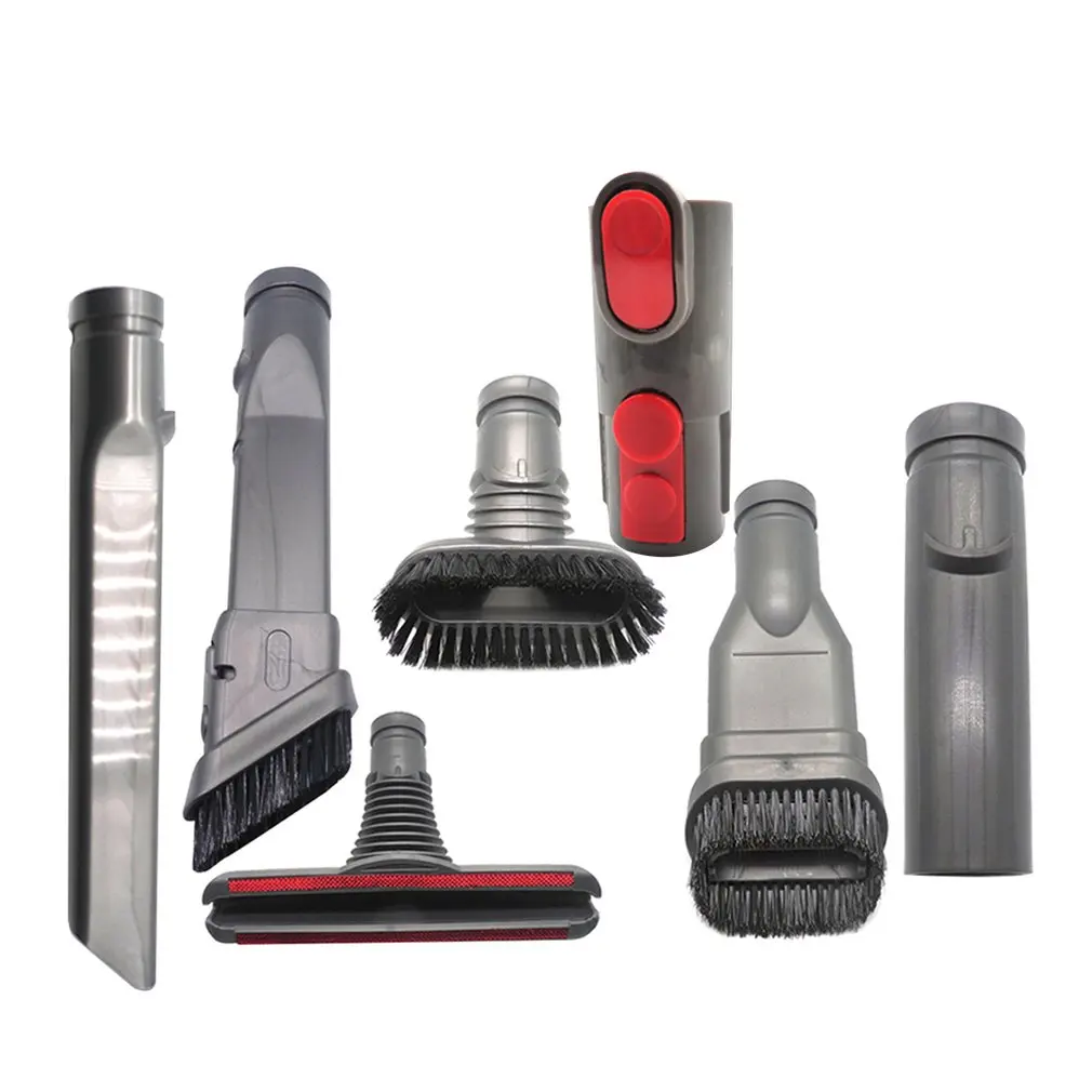 2 в 1 Плоская Насадка щетка чистящий инструмент для Dyson V6 V7 V8 V10 вакуумный Vleaner