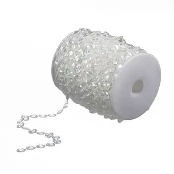 

99 FT Garland Strand Acrylic Crystal Bead Wedding Decoration