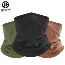 Magic Headband Elastic Breathable Neck Gaiter Summer Tube Scarf Half Face Cover Bandana Headwear Bicycle Sweatband Pirate Hat