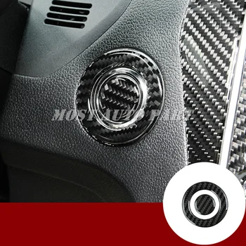 

Carbon Fiber Console Engine Start Stop Button Cover For Ford Explorer 2016-2018