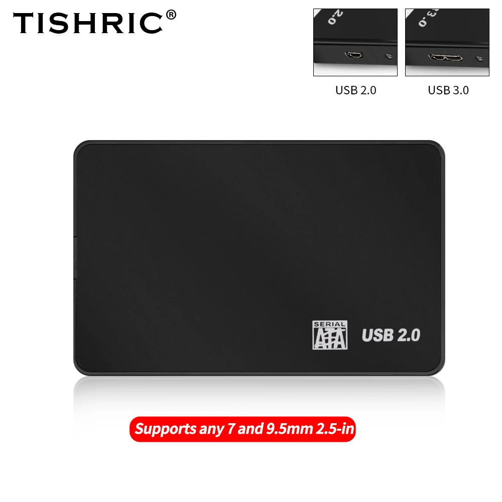 External Hard Drive Case 2.5" HDD Enclosure SATA To USB