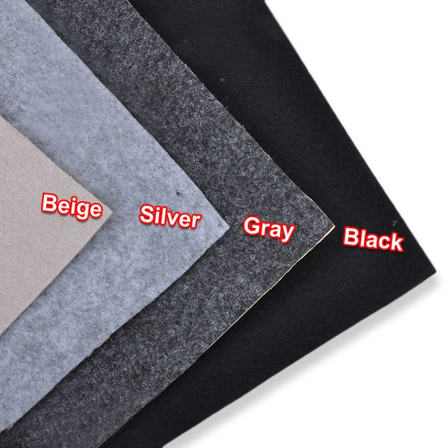 Black Felt Fabric