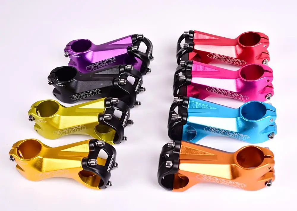 Bicycle Stem MTB Bike Handlebar Stem 31.8MM Cycling Bicycle Parts Bicicleta 6 Colors Bike Handlebar Stem Aluminum Alloy