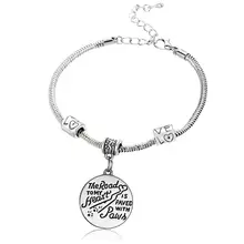 12 шт дорога к сердцу вымощена лапами круглые браслеты с подвесками любовь бисера браслет из цепочек женщин мужчин для спасения домашних животных ювелирные изделия Модные