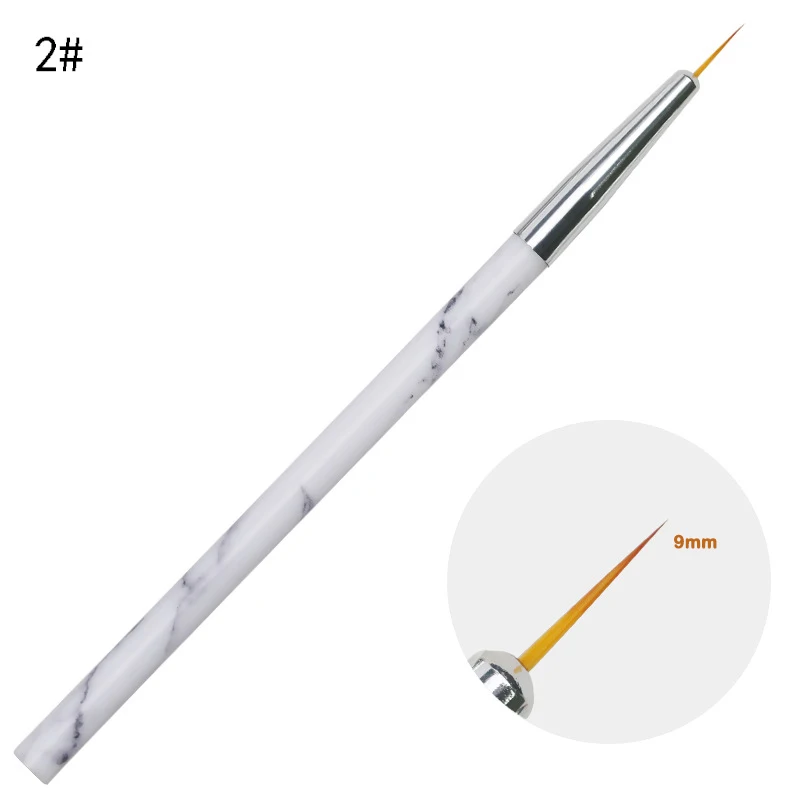 3Pcs/Set Japanese Nail Painting Tool 3D Tips Manicure Ultra-Thin Line Drawing Pen Gourd Handle Nail Art DIY Tools 2021