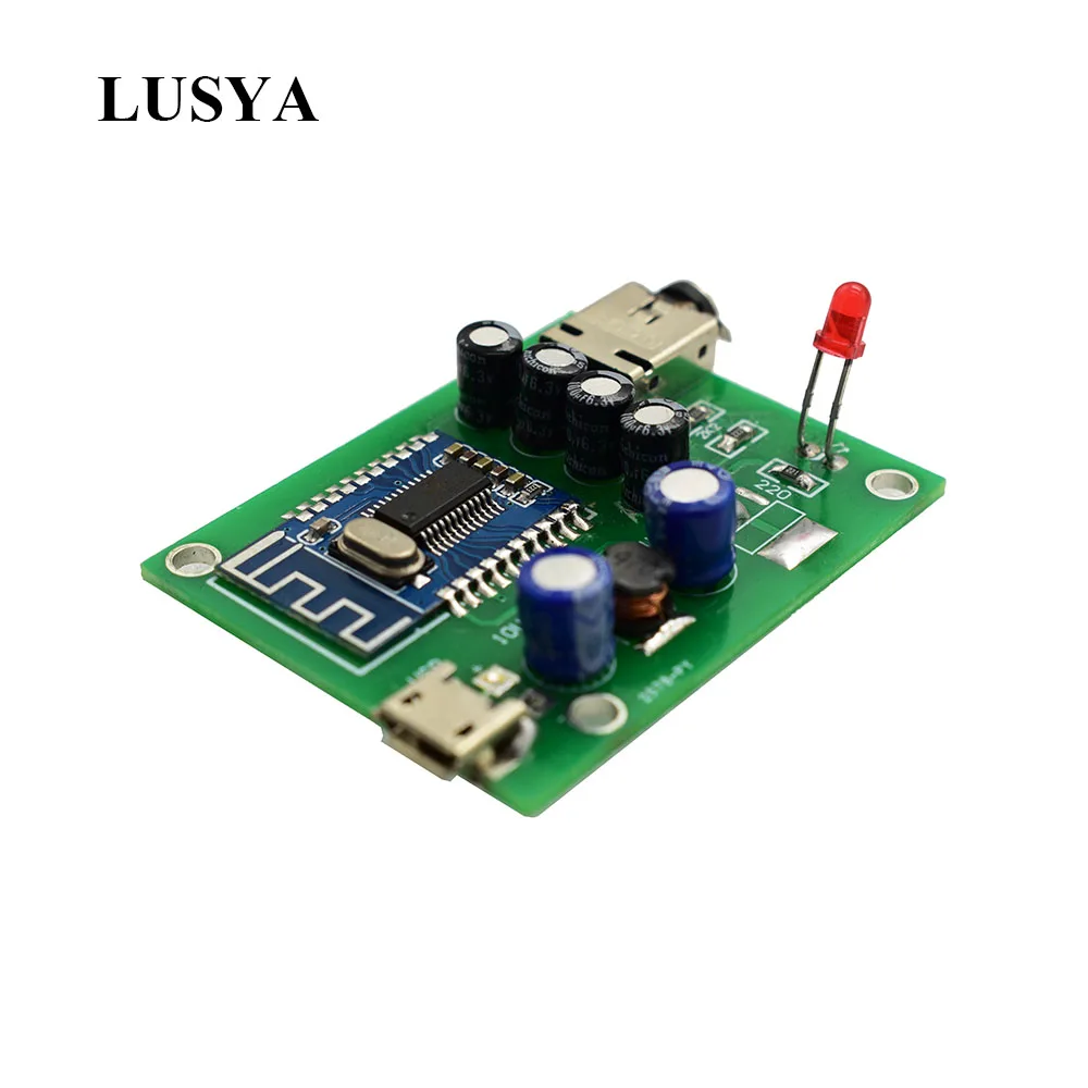 Lusya HIFI Bluetooth 4 2 аудио приемник декодер ЦАП для усилителя G12 006|Усилители мощности| |