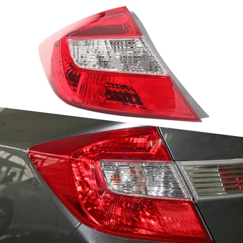 

Car Left Tail Rear Brake Light Lamp Outer 33550TR0A01 HO2800180 Fit for Honda Civic Sedan 2012 2013