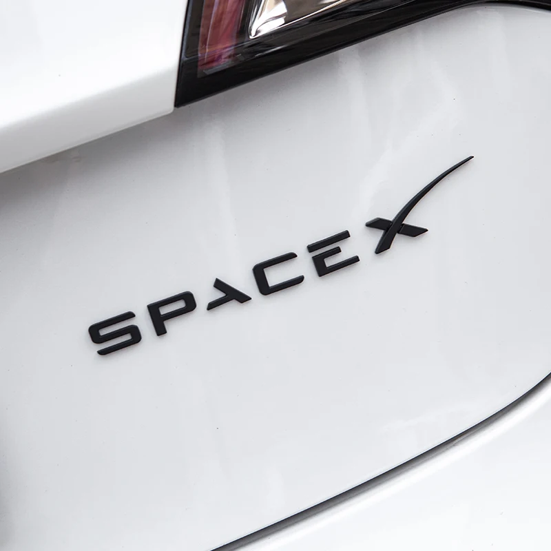 Heenvn Neue Stamm Raum X Logo Aufkleber Für Tesla Modell Y 3 S X 2021  Zubehör Modell Y Auto Model3 drei aluminium legierung - AliExpress